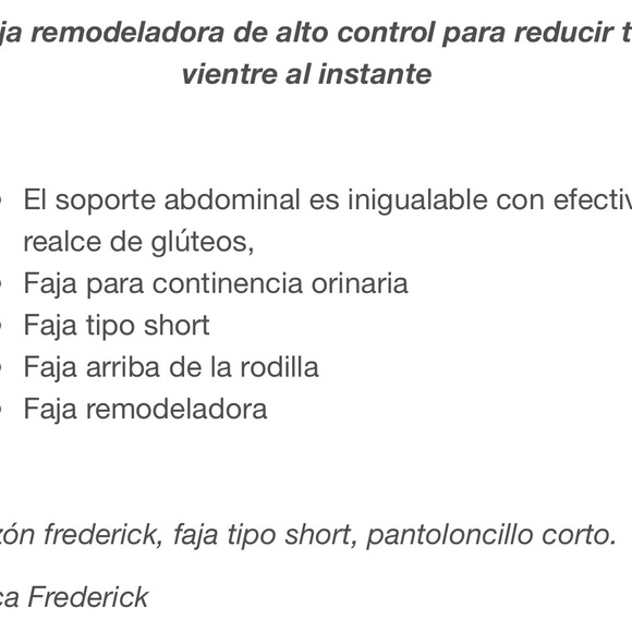 Frederic Body Line - Picture 2 of 4